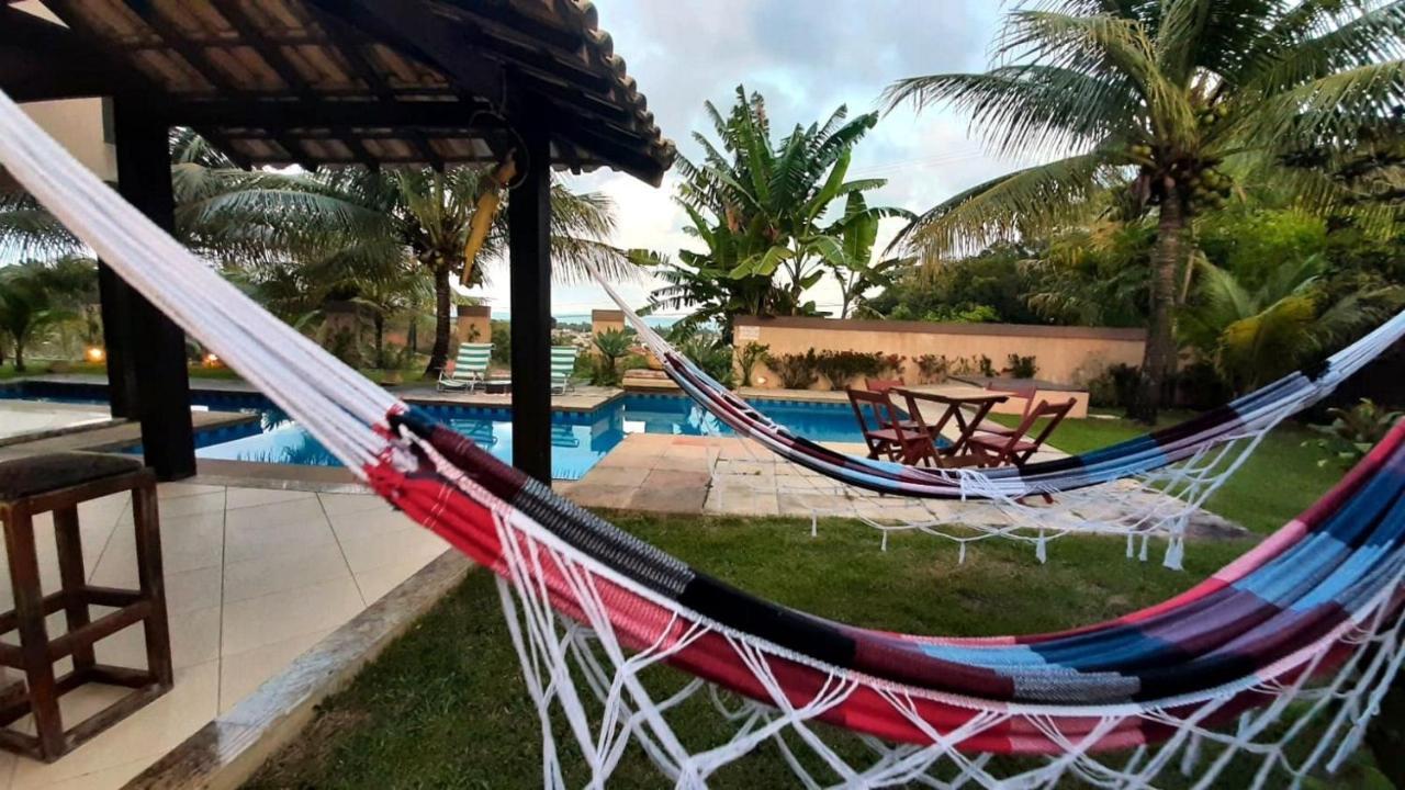 Casa Com Vista Para O Mar De Taperapuan ปอร์โตเซกูโร ภายนอก รูปภาพ