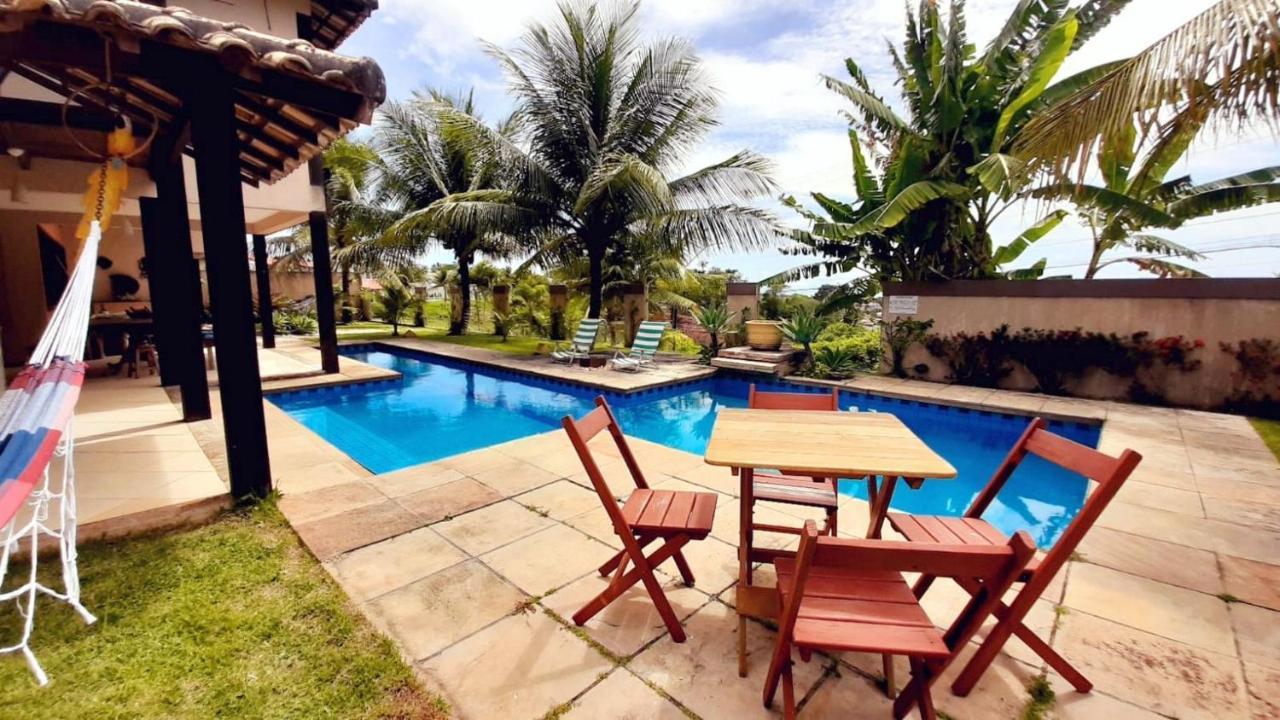 Casa Com Vista Para O Mar De Taperapuan ปอร์โตเซกูโร ภายนอก รูปภาพ