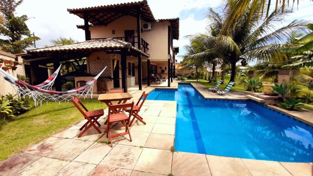 Casa Com Vista Para O Mar De Taperapuan ปอร์โตเซกูโร ภายนอก รูปภาพ