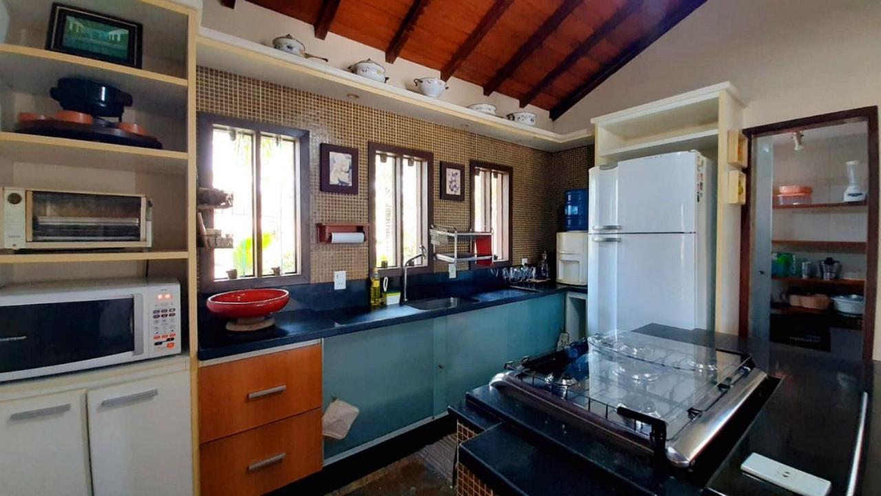 Casa Com Vista Para O Mar De Taperapuan ปอร์โตเซกูโร ภายนอก รูปภาพ