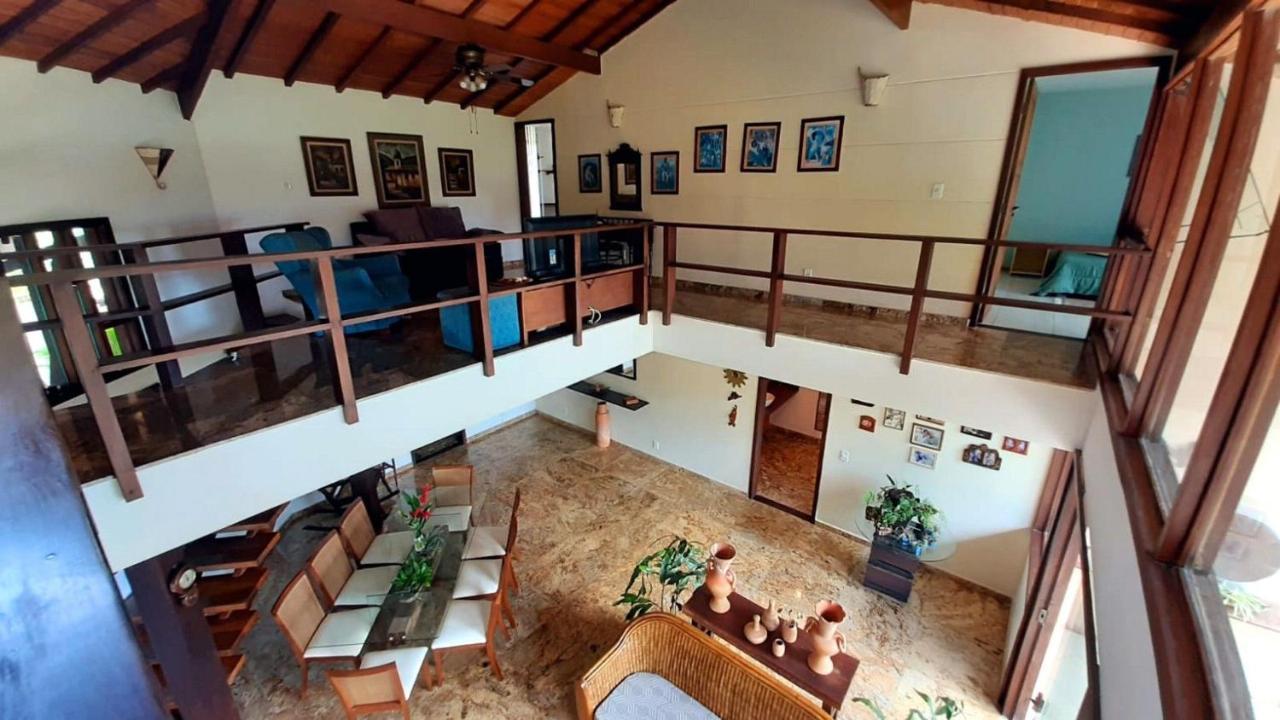 Casa Com Vista Para O Mar De Taperapuan ปอร์โตเซกูโร ภายนอก รูปภาพ
