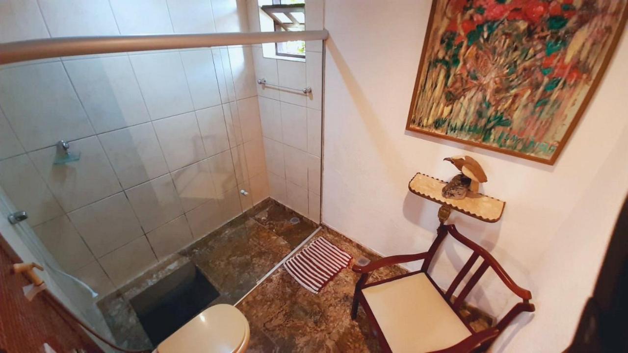 Casa Com Vista Para O Mar De Taperapuan ปอร์โตเซกูโร ภายนอก รูปภาพ