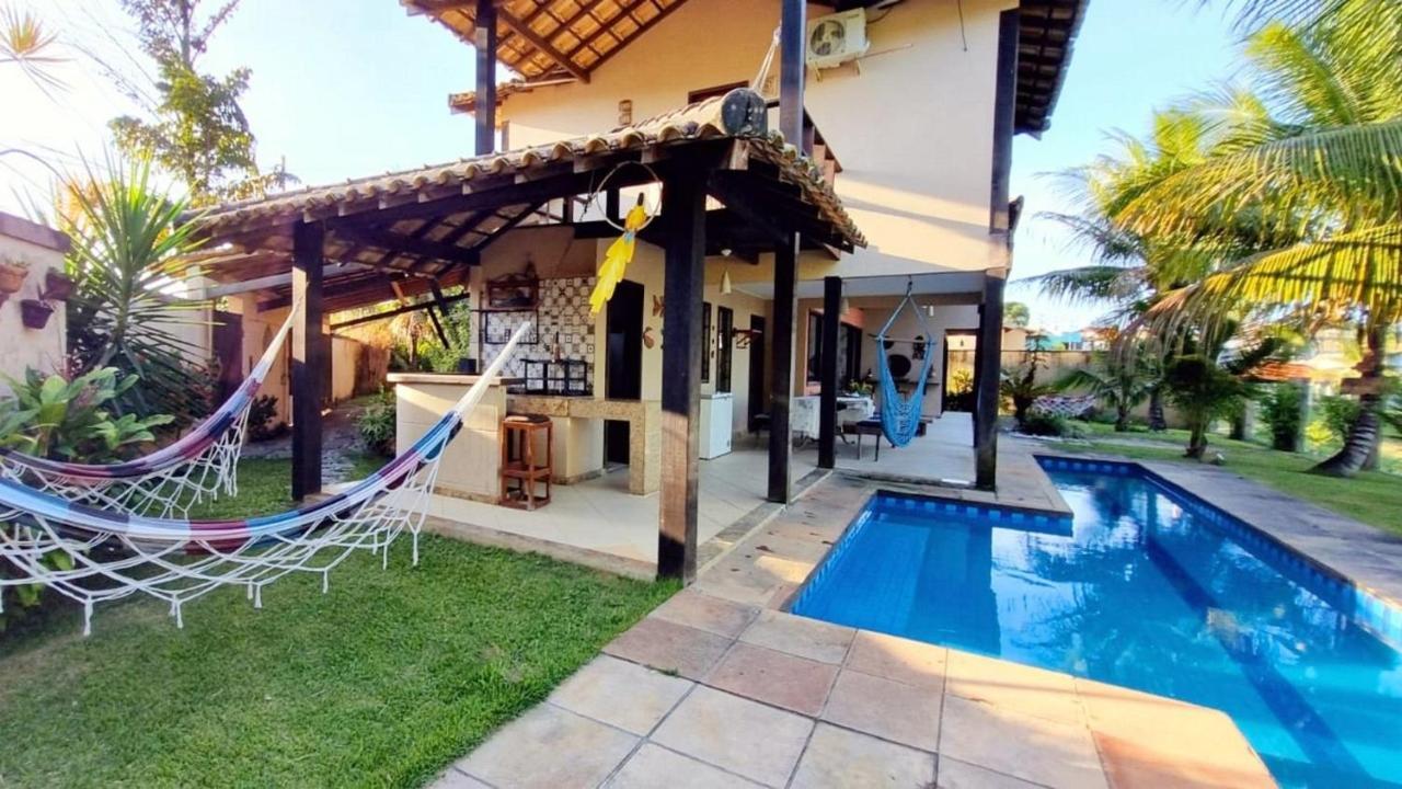 Casa Com Vista Para O Mar De Taperapuan ปอร์โตเซกูโร ภายนอก รูปภาพ