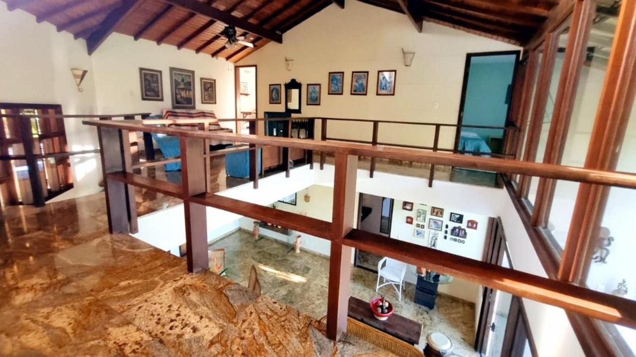 Casa Com Vista Para O Mar De Taperapuan ปอร์โตเซกูโร ภายนอก รูปภาพ