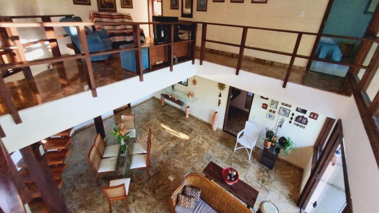 Casa Com Vista Para O Mar De Taperapuan ปอร์โตเซกูโร ภายนอก รูปภาพ